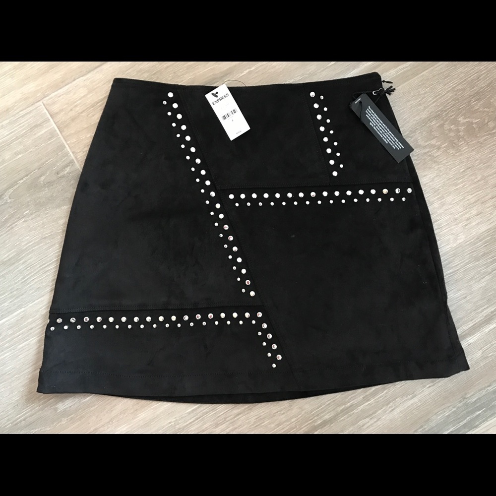 NWT Express Suede Skirt